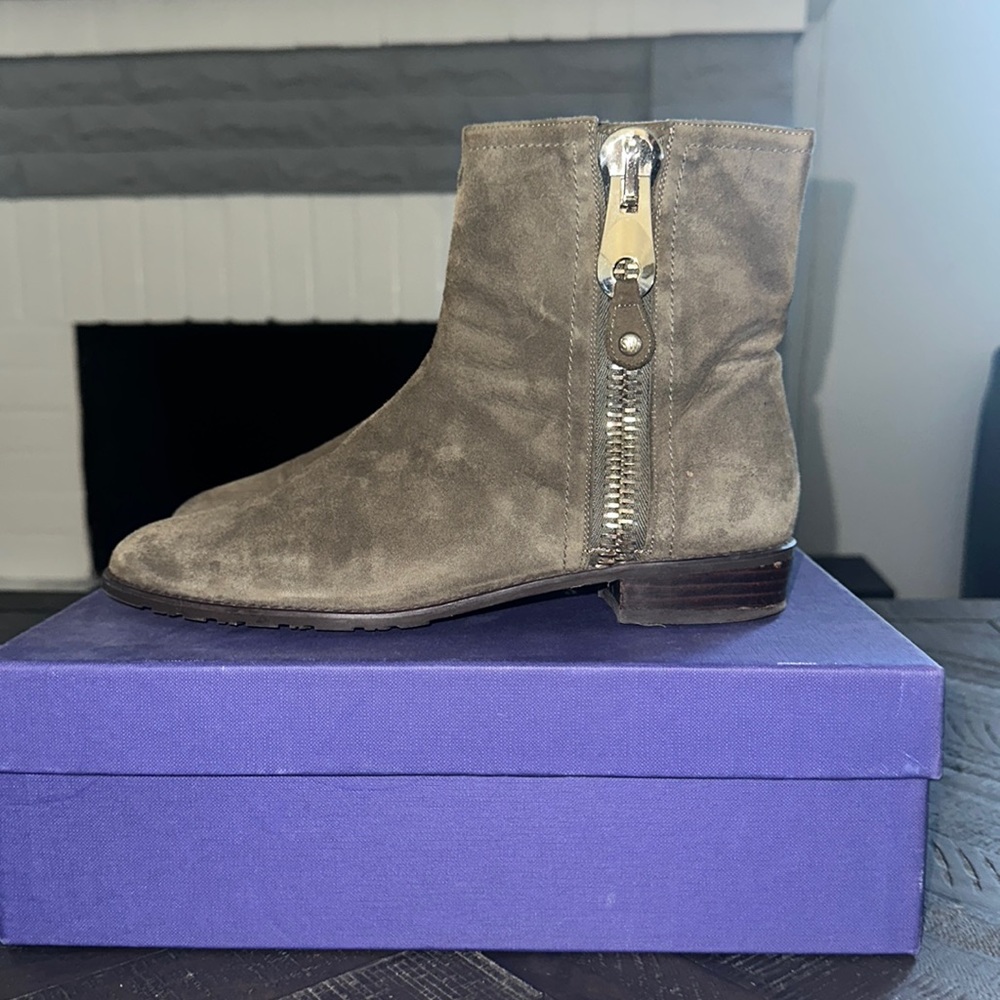 Stuart Weirzman Winzipper Boot Size 7.5 - image 4